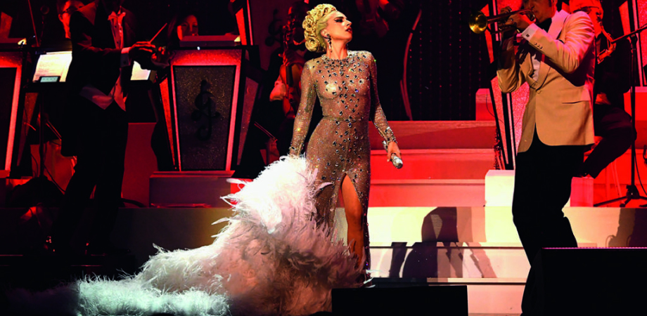 Lady Gaga počas svojho rezidenčného turné „Jazz & Piano“ v Las Vegas, 2019 rok